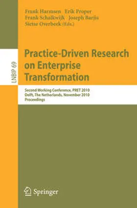 Harmsen / Schalkwijk / Barjis |  Practice-Driven Research on Enterprise Transformation | eBook | Sack Fachmedien