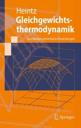 Heintz |  Gleichgewichtsthermodynamik | eBook | Sack Fachmedien