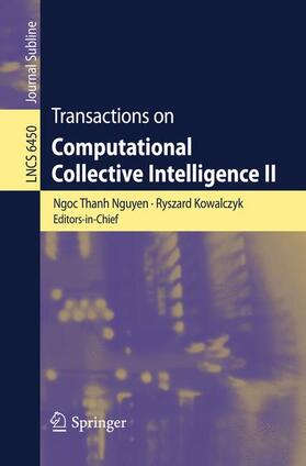  Transactions on Computational Collective Intelligence II | Buch |  Sack Fachmedien