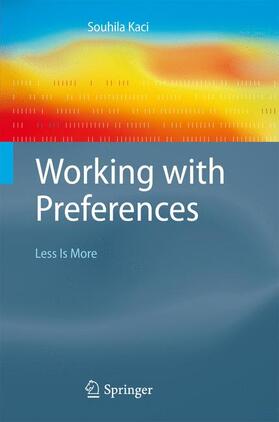 Kaci |  Working with Preferences: Less Is More | Buch |  Sack Fachmedien