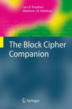 Robshaw / Knudsen |  The Block Cipher Companion | Buch |  Sack Fachmedien