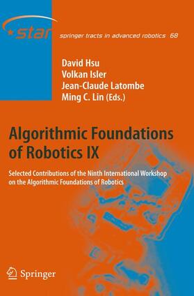 Hsu / Lin / Isler |  Algorithmic Foundations of Robotics IX | Buch |  Sack Fachmedien