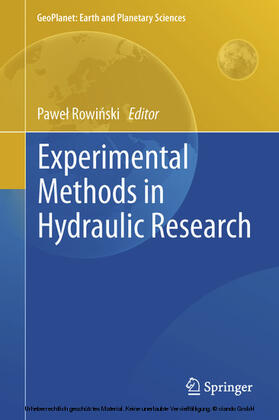 Rowinski / Rowinski |  Experimental Methods in Hydraulic Research | eBook | Sack Fachmedien