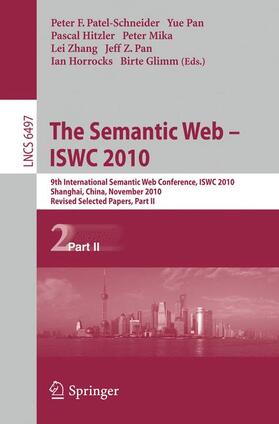 Patel-Schneider / Pan / Hitzler |  The Semantic Web - ISWC 2010 | Buch |  Sack Fachmedien