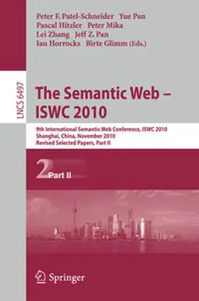 Patel-Schneider / Pan / Hitzler |  The Semantic Web - ISWC 2010 | eBook | Sack Fachmedien