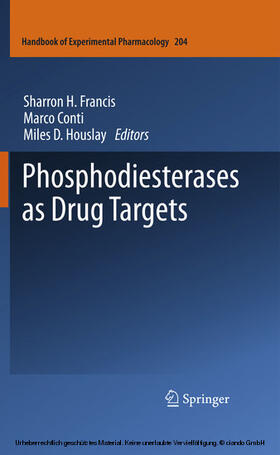 Francis / Conti / Houslay |  Phosphodiesterases as Drug Targets | eBook | Sack Fachmedien