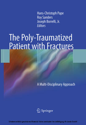 Pape / Sanders / Borrelli, Jr. |  The Poly-Traumatized Patient with Fractures | eBook | Sack Fachmedien