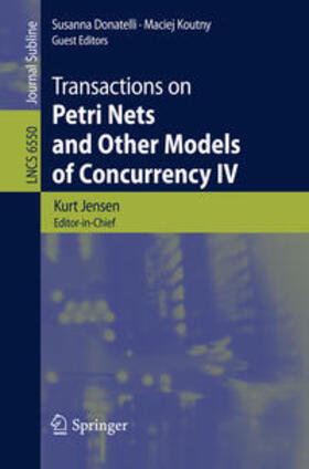  Transactions on Petri Nets and Other Models of Concurrency IV | eBook | Sack Fachmedien