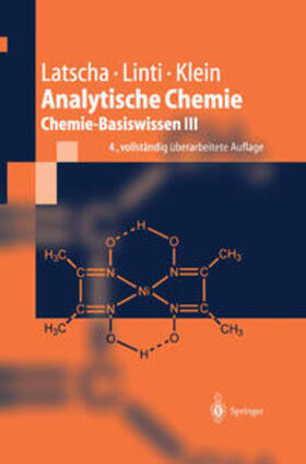 Latscha / Linti / Klein |  Analytische Chemie | eBook | Sack Fachmedien