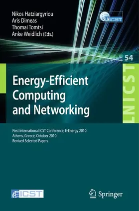 Hatziargyriou / Dimeas / Tomtsi |  Energy-Efficient Computing and Networking | Buch |  Sack Fachmedien