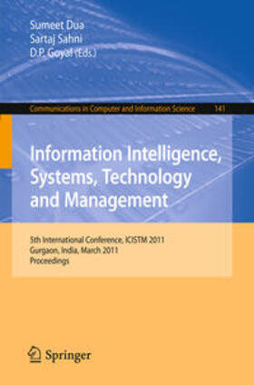 Dua / Sahni / Goyal |  Information Intelligence, Systems, Technology and Management | eBook | Sack Fachmedien