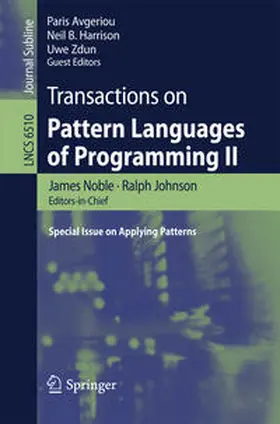 Avgeriou / Harrison / Zdun |  Transactions on Pattern Languages of Programming II | eBook | Sack Fachmedien