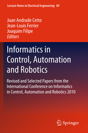 Andrade Cetto / Ferrier / Filipe |  Informatics in Control, Automation and Robotics | eBook | Sack Fachmedien