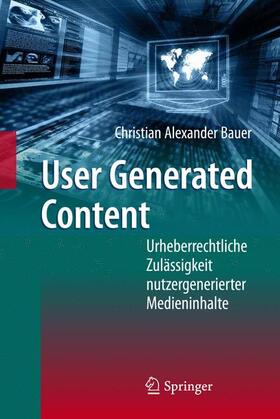Bauer |  User Generated Content | Buch |  Sack Fachmedien