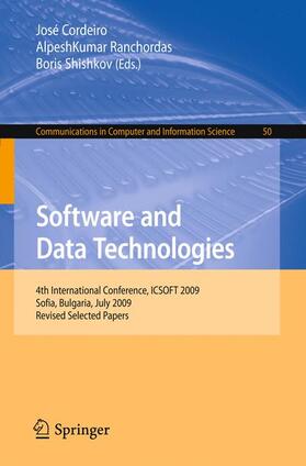 Cordeiro / Ranchordas / Shishkov |  Software and Data Technologies | Buch |  Sack Fachmedien