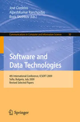 Cordeiro / Ranchordas / Shishkov | Software and Data Technologies | E-Book | sack.de