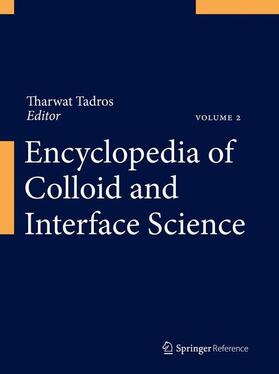 Tadros |  Encyclopedia of Colloid and Interface Science | Buch |  Sack Fachmedien