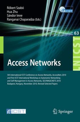 Szabó / Zhu / Imre |  Access Networks | Buch |  Sack Fachmedien