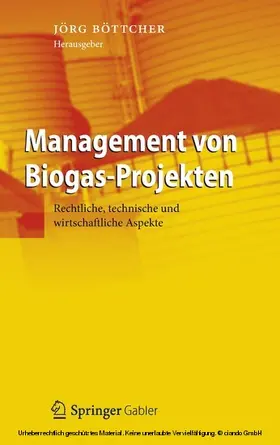 Böttcher |  Management von Biogas-Projekten | eBook | Sack Fachmedien