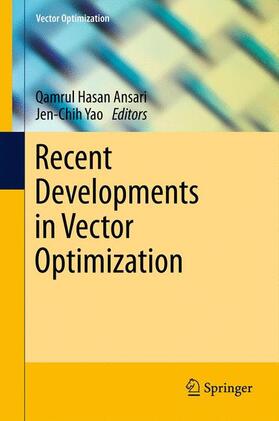 Yao / Ansari |  Recent Developments in Vector Optimization | Buch |  Sack Fachmedien