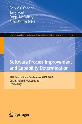 O'Connor / Rout / McCaffery |  Software Process Improvement and Capability Determination | Buch |  Sack Fachmedien