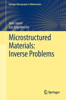 Engelbrecht / Janno |  Microstructured Materials: Inverse Problems | Buch |  Sack Fachmedien