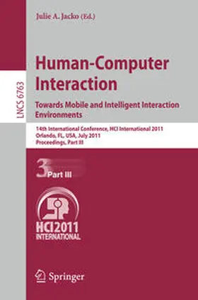 Jacko |  Human-Computer Interaction: Towards Mobile and Intelligent Interaction Environments | eBook | Sack Fachmedien