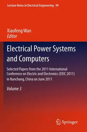 Wan |  Electrical Power Systems and Computers | Buch |  Sack Fachmedien