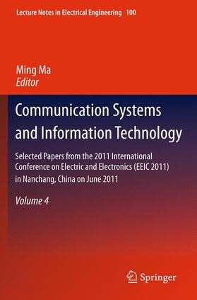 Ma |  Communication Systems and Information Technology | Buch |  Sack Fachmedien