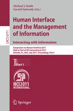 Smith / Salvendy |  Human Interface and the Management of Information. Interacting with Information | eBook | Sack Fachmedien