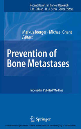 Joerger / Gnant |  Prevention of Bone Metastases | eBook | Sack Fachmedien
