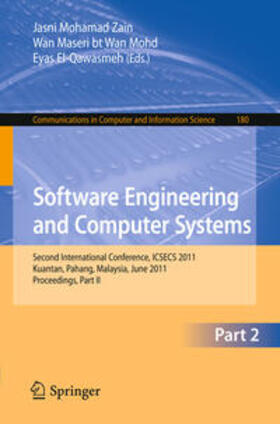 Zain / Wan Mohd / El-Qawasmeh |  Software Engineering and Computer Systems, Part II | eBook | Sack Fachmedien