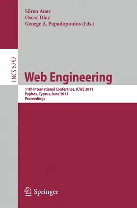 Auer / Diaz / Papadopoulos | Web Engineering | Buch | 978-3-642-22232-0 | sack.de