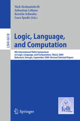 Bezhanishvili / Löbner / Schwabe |  Logic, Language, and Computation | eBook | Sack Fachmedien