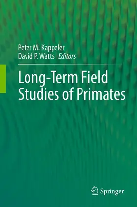 Kappeler / Watts |  Long-Term Field Studies of Primates | eBook | Sack Fachmedien