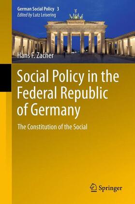 Zacher | Social Policy in the Federal Republic of Germany | Buch | 978-3-642-22524-6 | sack.de