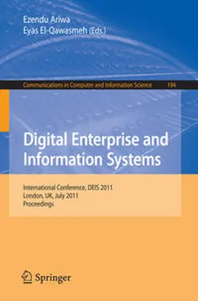 Ariwa / El-Qawasmeh | Digital Enterprise and Information Systems | E-Book | sack.de