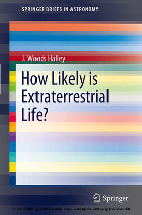 Halley |  How Likely is Extraterrestrial Life? | eBook | Sack Fachmedien