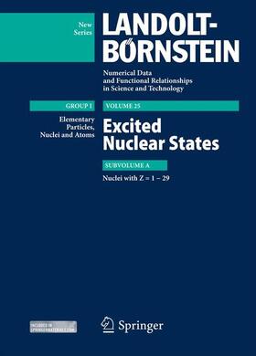Schopper |  Z = 1-29. Excited Nuclear States | Buch |  Sack Fachmedien