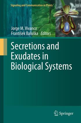 Baluška / Vivanco |  Secretions and Exudates in Biological Systems | Buch |  Sack Fachmedien