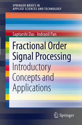 Pan / Das |  Fractional Order Signal Processing | Buch |  Sack Fachmedien