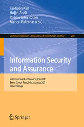 Kim / Adeli / Robles | Information Security and Assurance | E-Book | sack.de