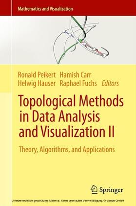 Peikert / Hauser / Carr |  Topological Methods in Data Analysis and Visualization II | eBook | Sack Fachmedien