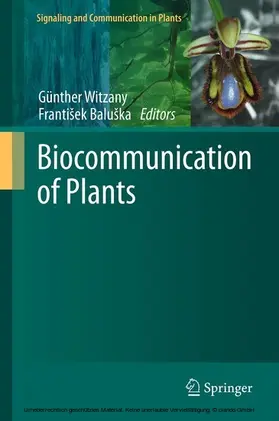 Witzany / Baluška / Baluska |  Biocommunication of Plants | eBook | Sack Fachmedien