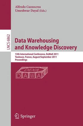 Dayal / Cuzzocrea |  Data Warehousing and Knowledge Discovery | Buch |  Sack Fachmedien