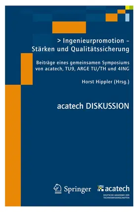 Hippler |  Ingenieurpromotion - Stärken und Qualitätssicherung | Buch |  Sack Fachmedien