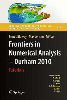 Jensen / Blowey |  Frontiers in Numerical Analysis - Durham 2010 | Buch |  Sack Fachmedien