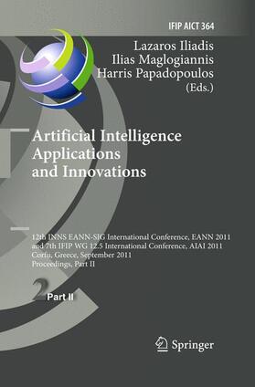 Iliadis / Papadopoulos / Maglogiannis |  Artificial Intelligence Applications and Innovations | Buch |  Sack Fachmedien