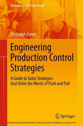 Karrer |  Engineering Production Control Strategies | eBook | Sack Fachmedien