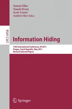 Filler / Ker / Pevny |  Information Hiding | Buch |  Sack Fachmedien